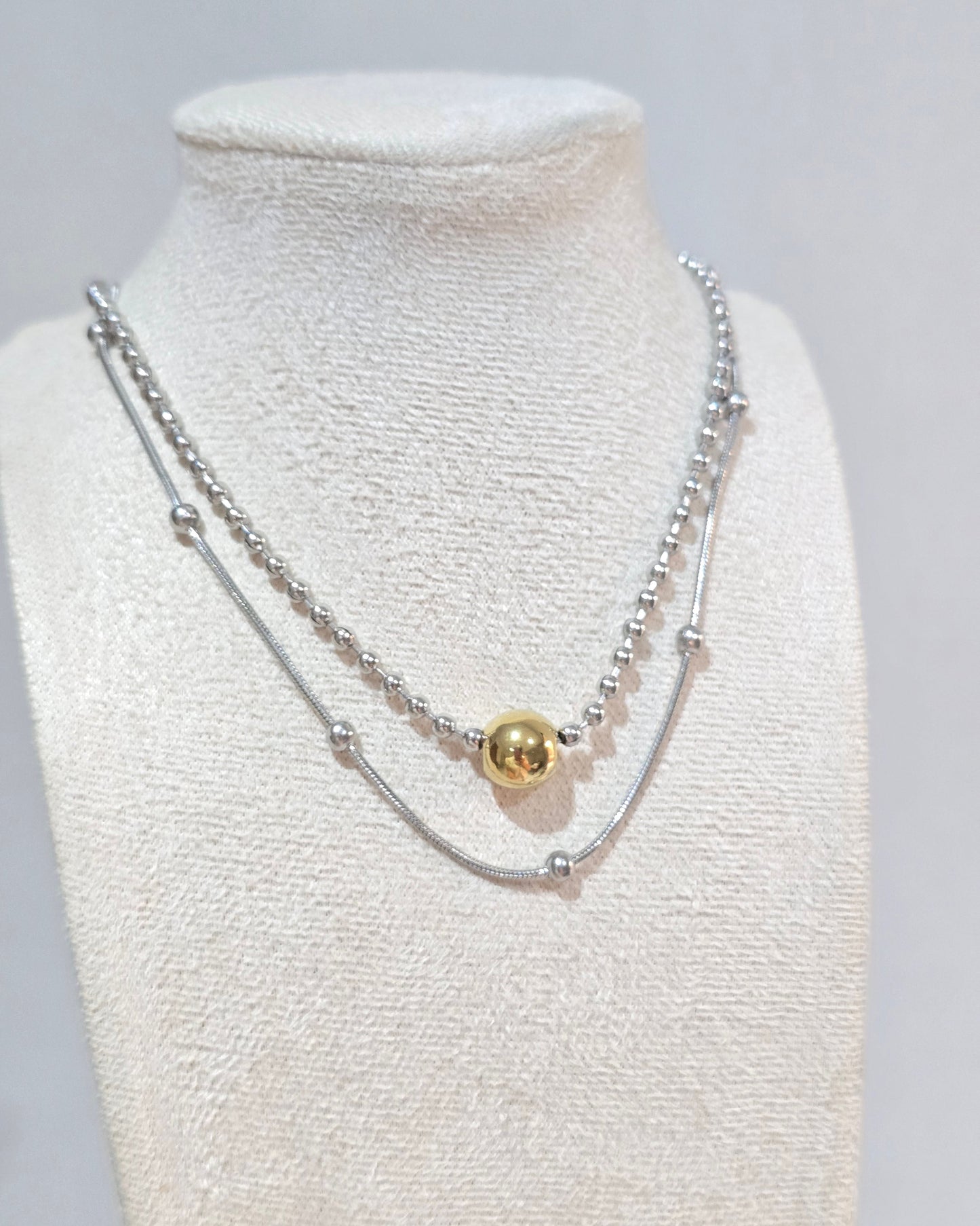 Collar Doble con rondel