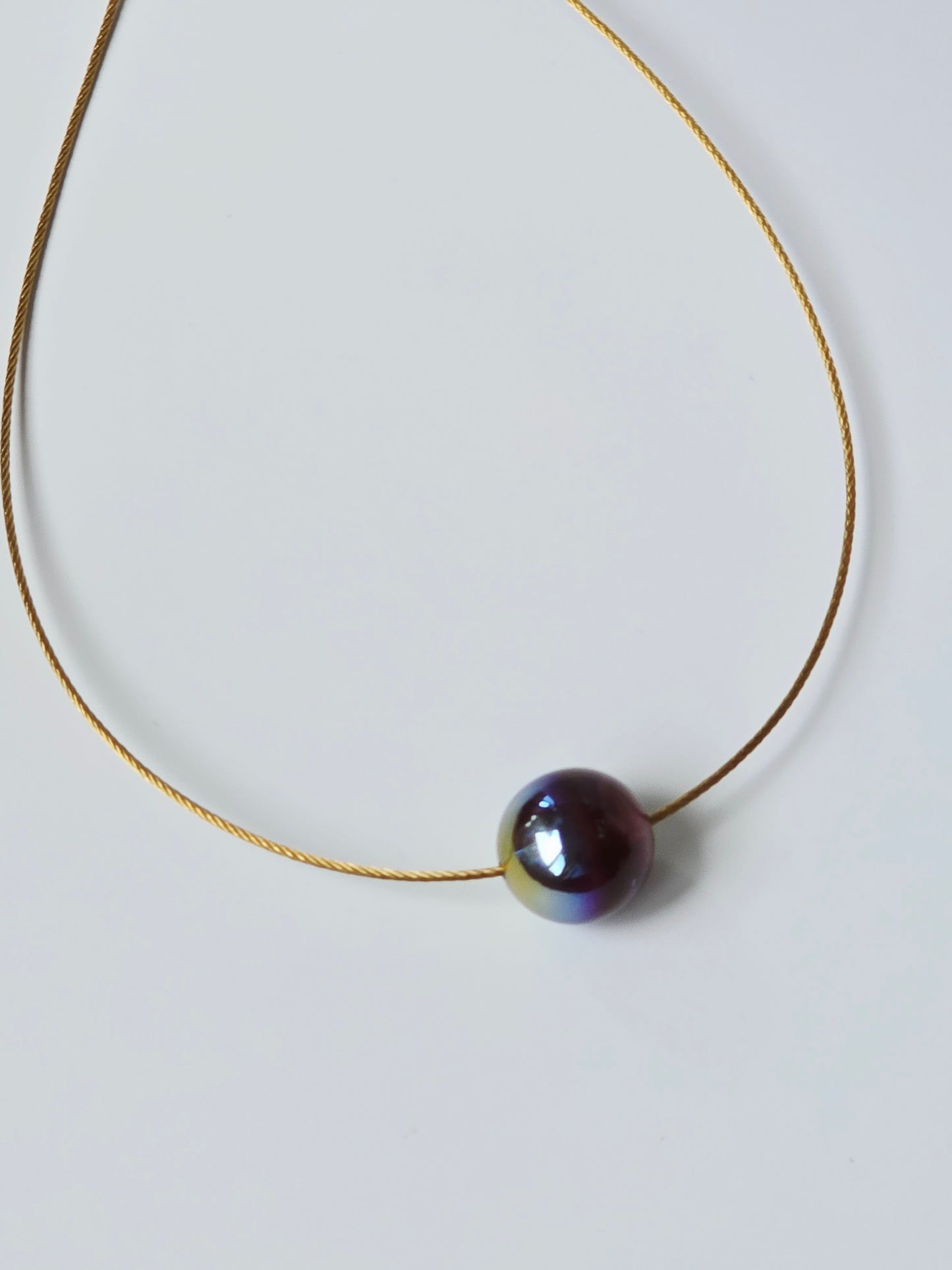 Collar perla cristal