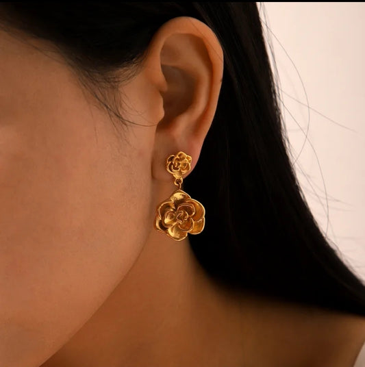 Aretes Flor