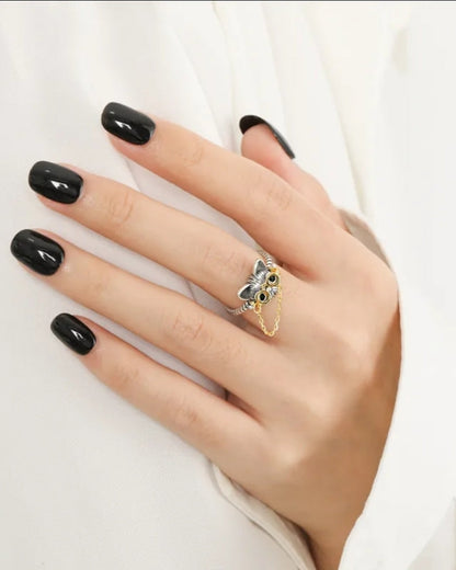 Anillos gatito lentes