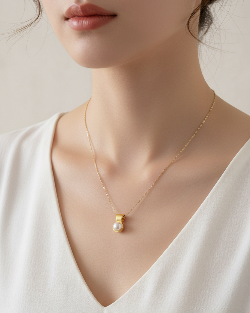 Collar  perla