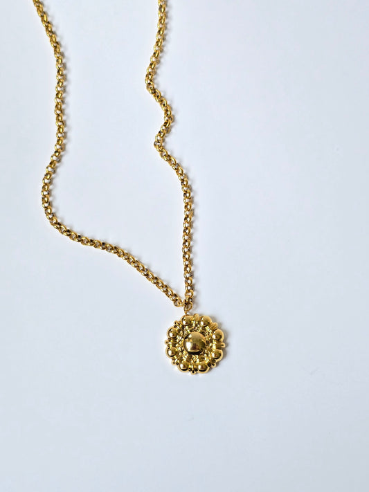 Collar flor
