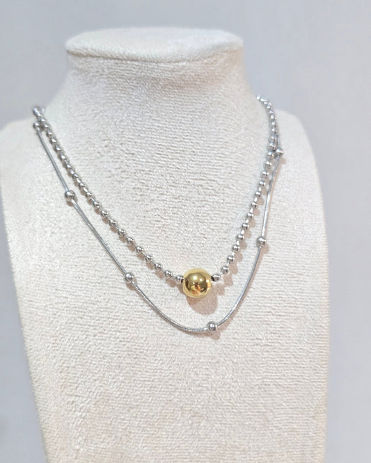 Collar Doble con rondel