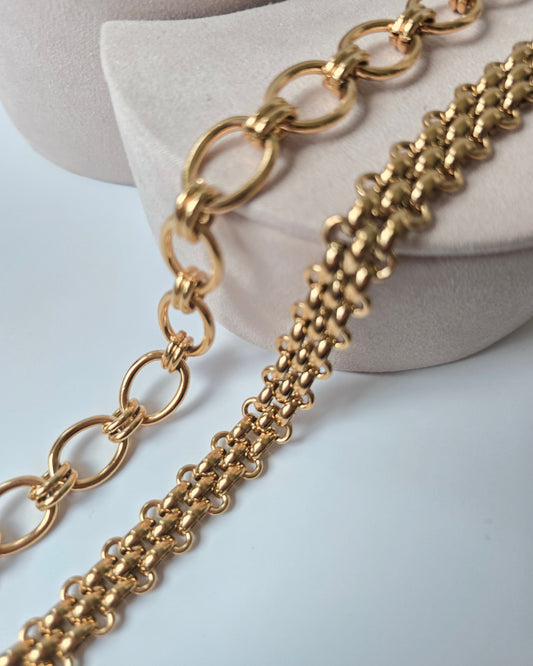 Collar cadena ovalo