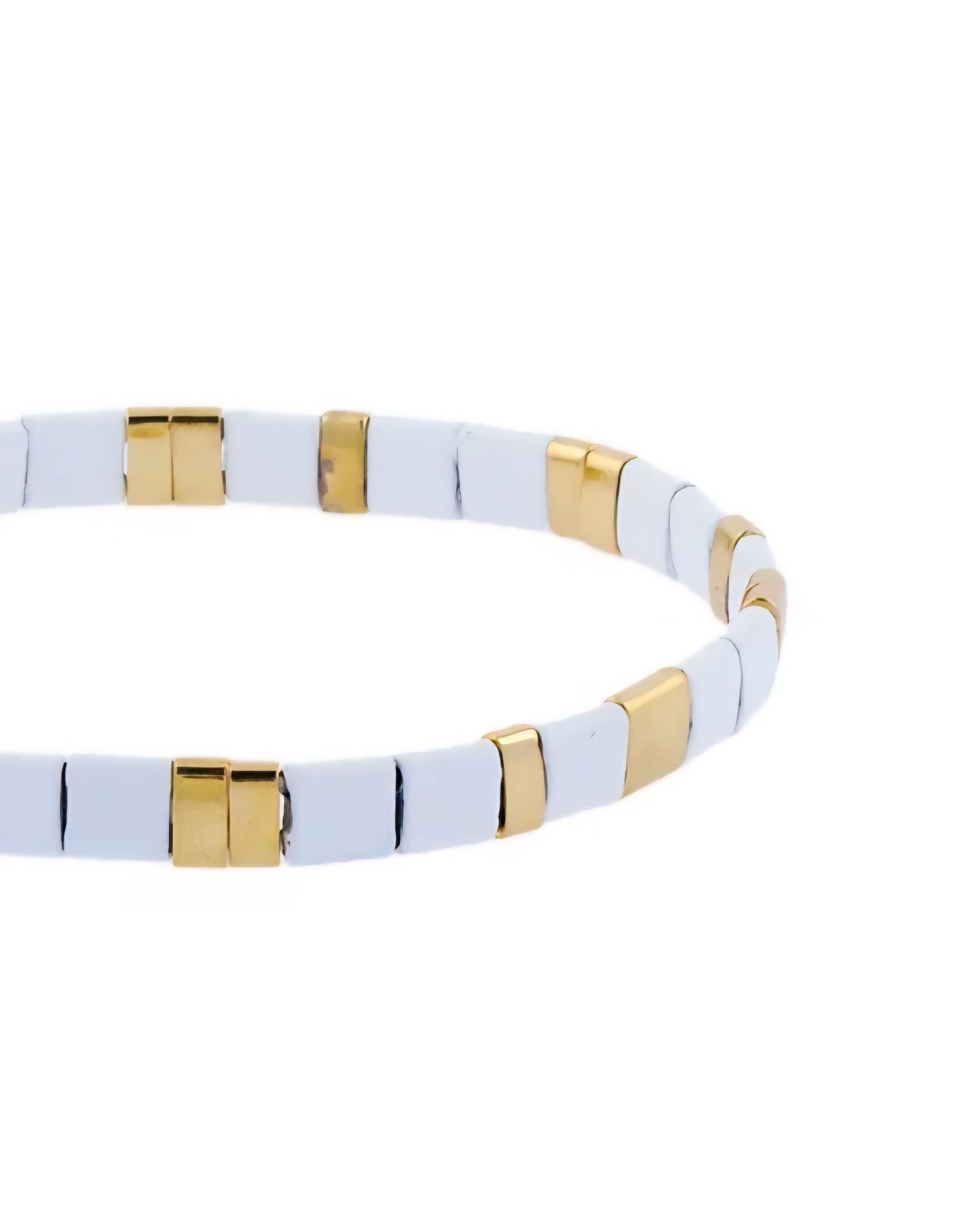 Pulsera de tila blanca