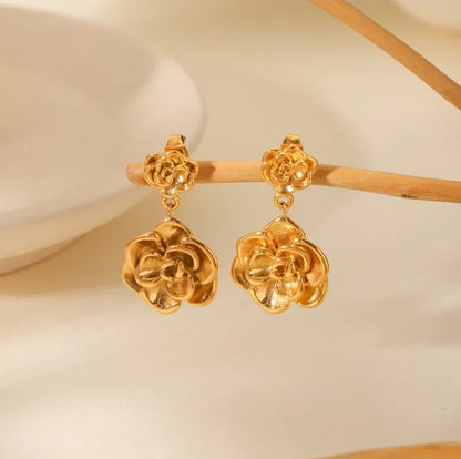 Aretes Flor