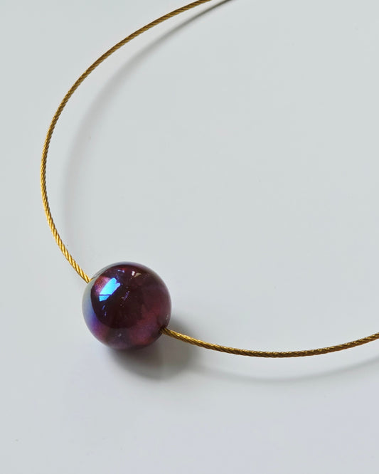 Collar perla cristal