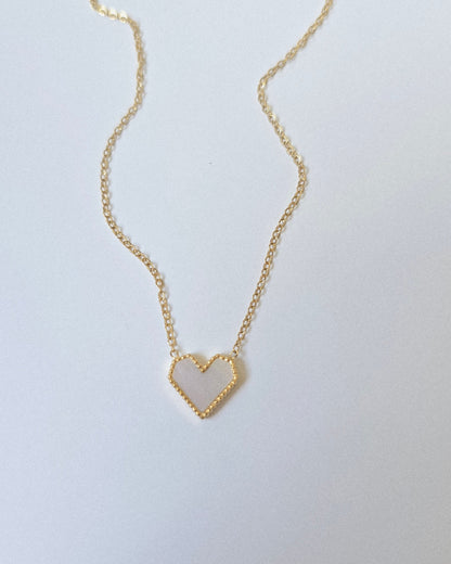 Collar HEART PEARL